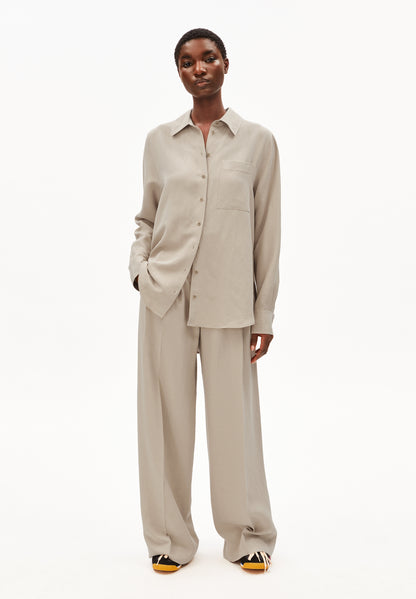 Armedangels LINEN BLEND SHIRT BLOUSE Bluse langarm