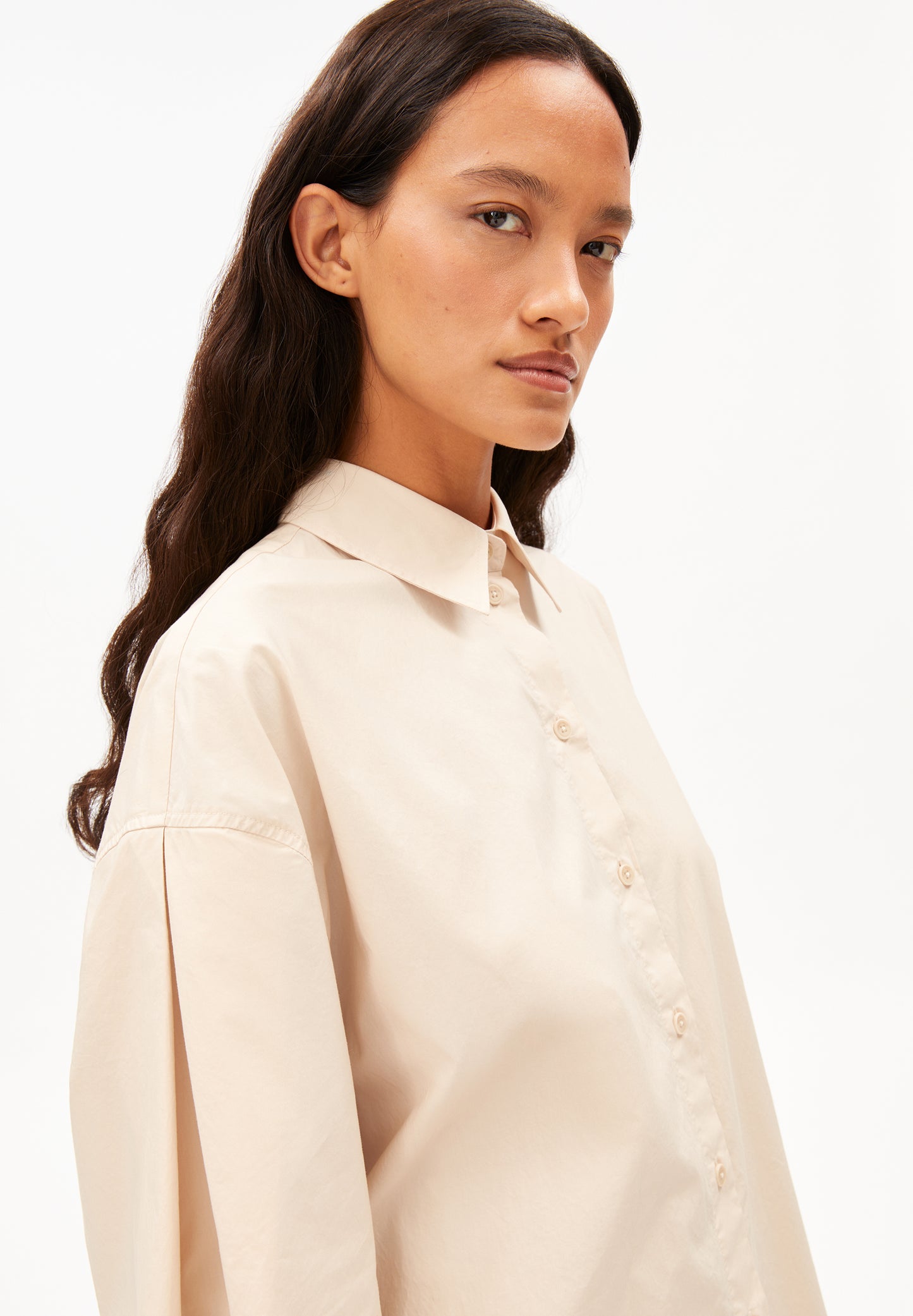 Armedangels BARREL SLEEVE POPLIN BLOUSE Bluse langarm