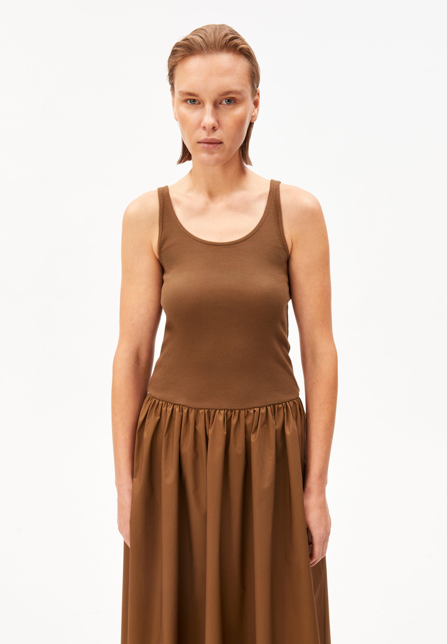 Armedangels MATERIAL MIX DRESS S26