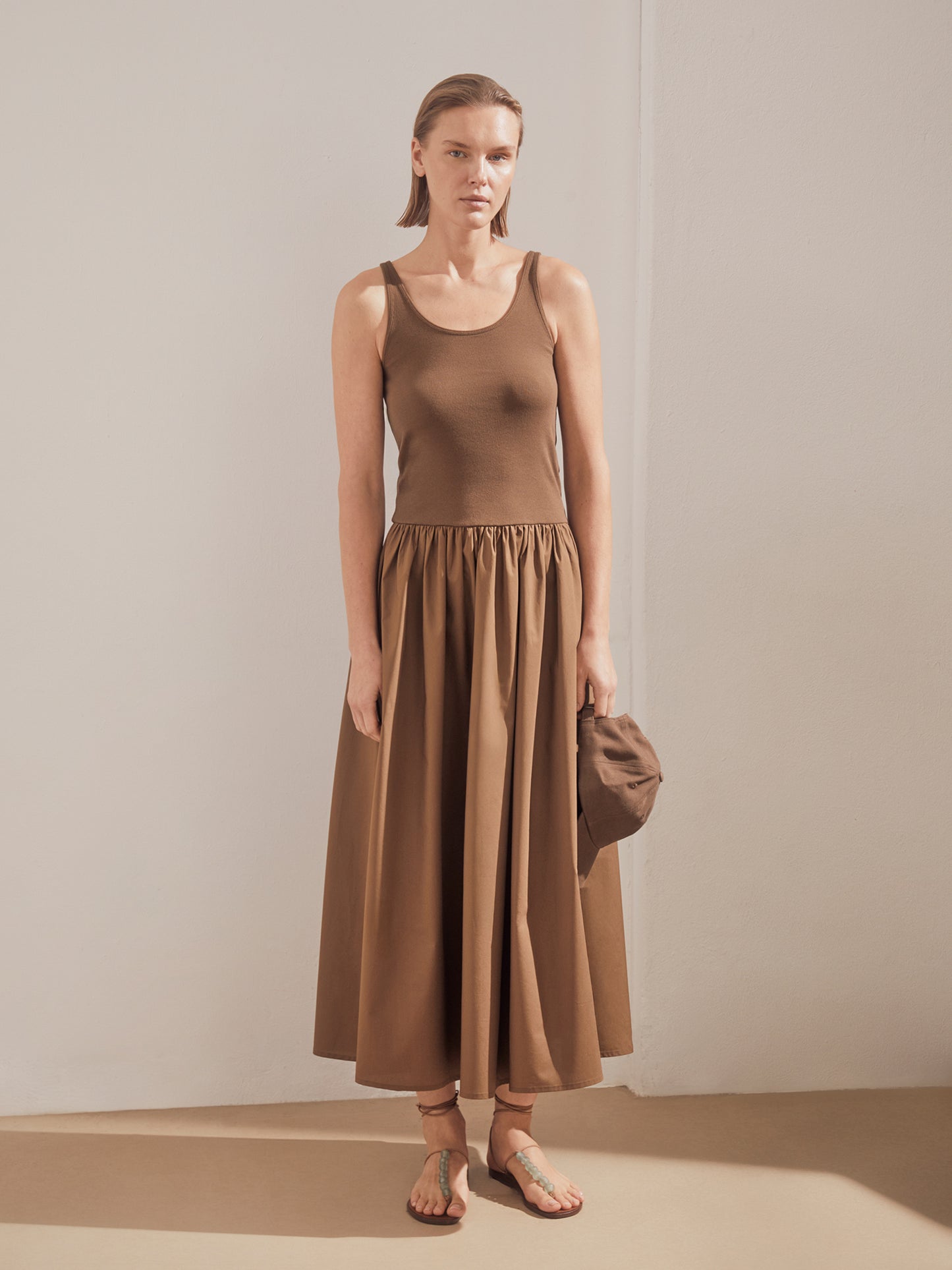 Armedangels MATERIAL MIX DRESS S26