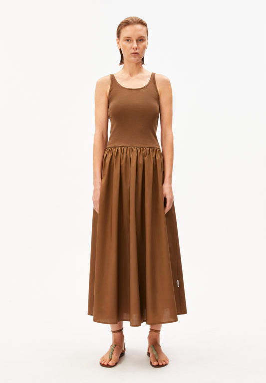 Armedangels MATERIAL MIX DRESS S26
