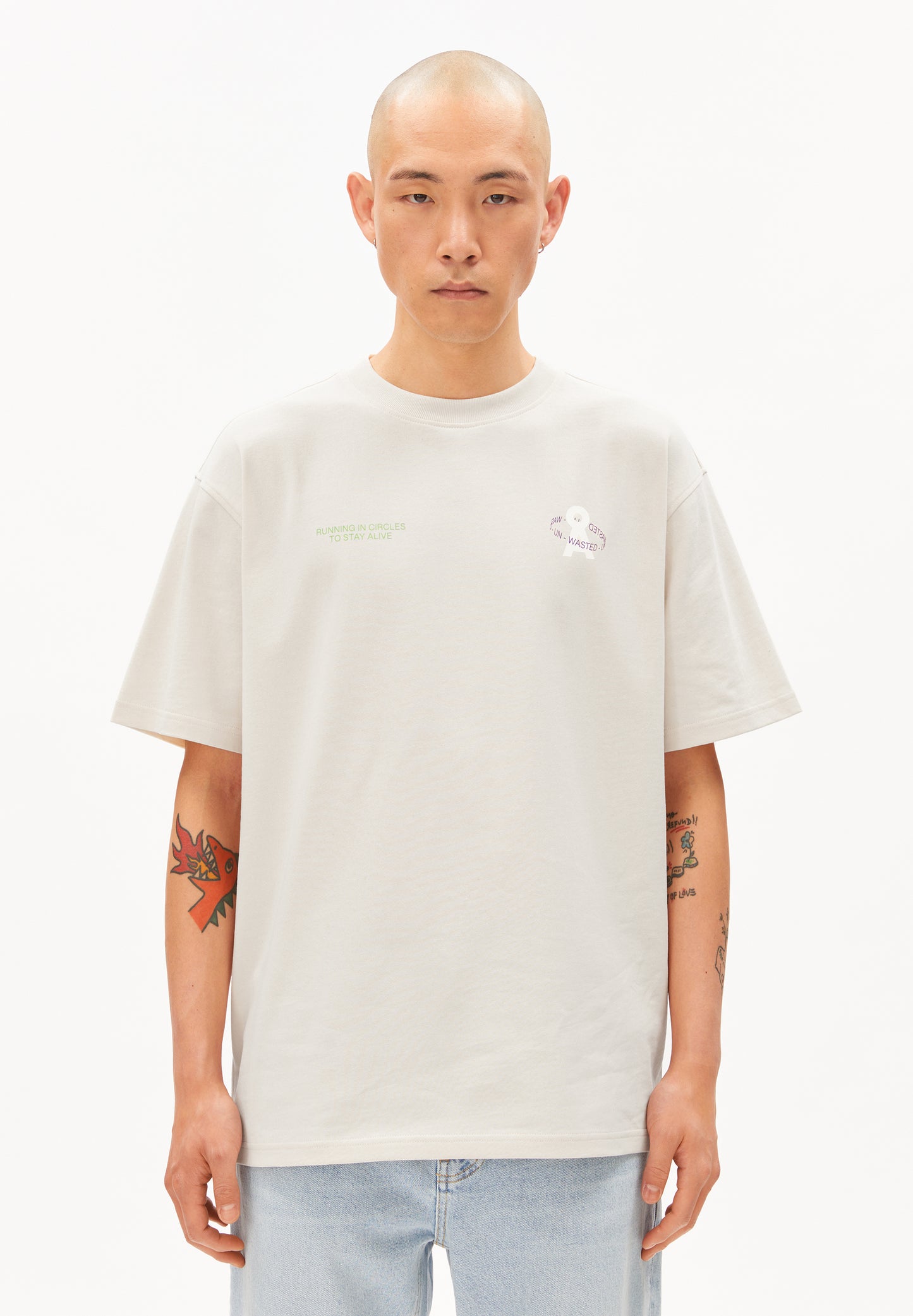 Armedangels MAARKOS UN-WASTED T-SHIRT Jersey Shirts T-Shirt