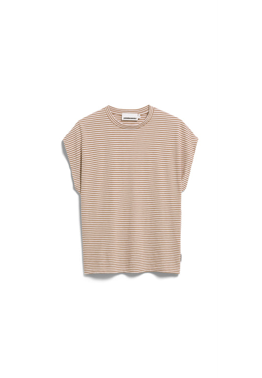 Armedangels SLUB JERSEY STRIPE T-SHIRT S26