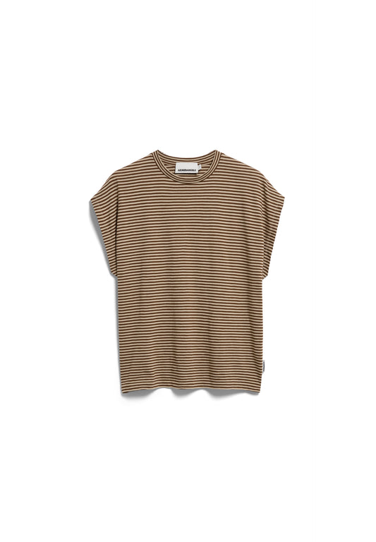 Armedangels SLUB JERSEY STRIPE T-SHIRT S26