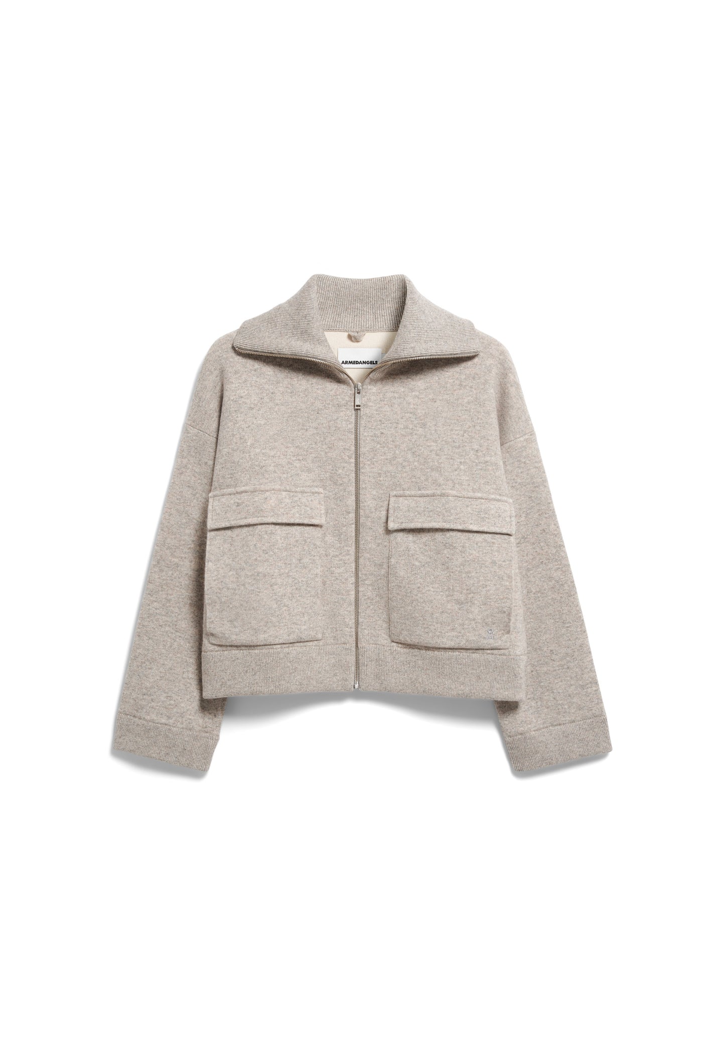 ARMEDANGELS WOMEN COTTON-WOOL KNIT JACKET Jacken/Outerwear Strick