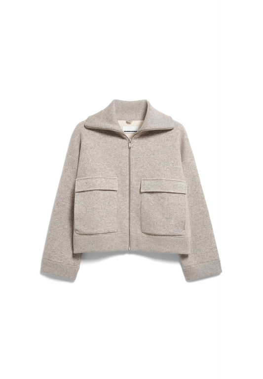 ARMEDANGELS WOMEN COTTON-WOOL KNIT JACKET Jacken/Outerwear Strick