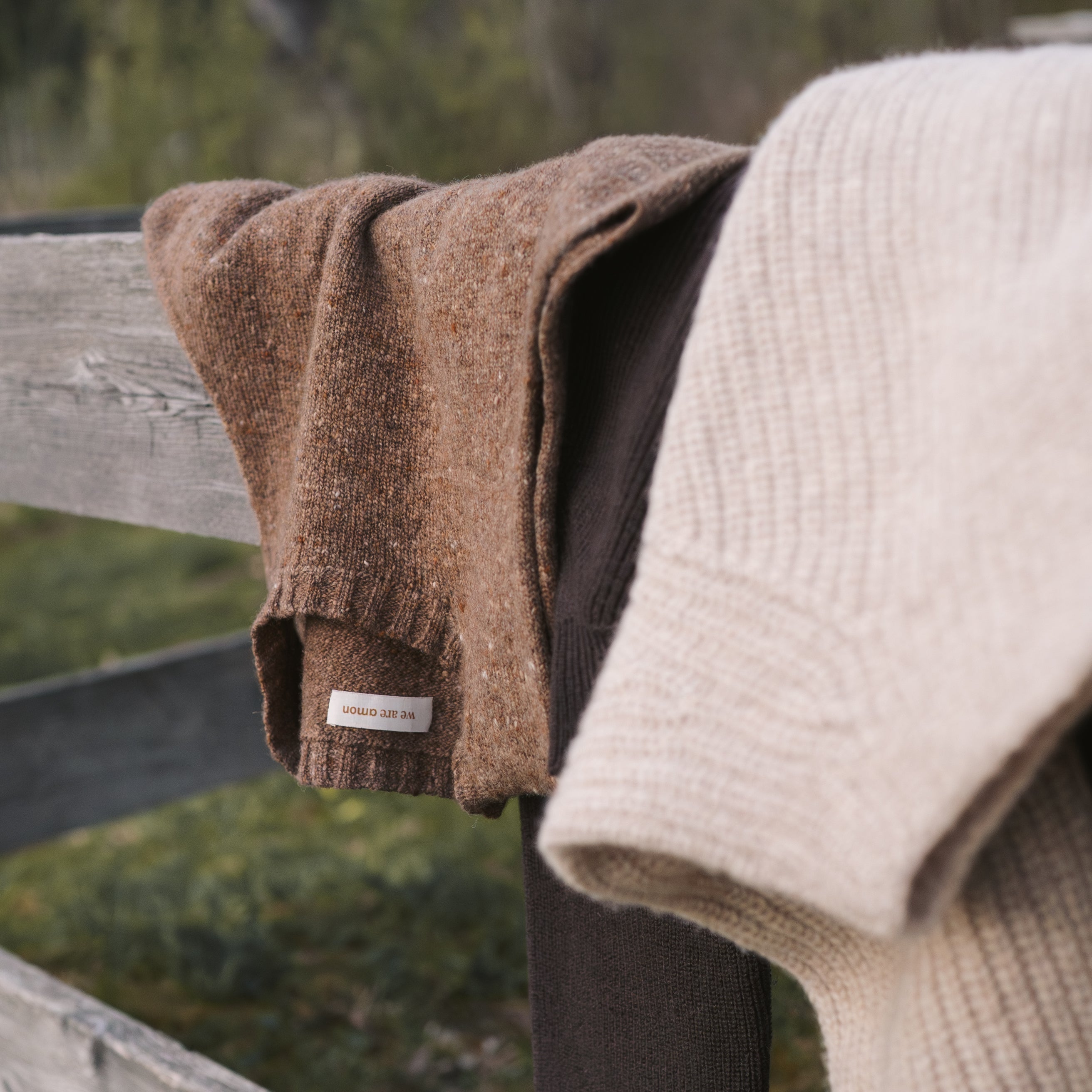 weareamon Shop | Strickkollektion aus dem Chiemgau
