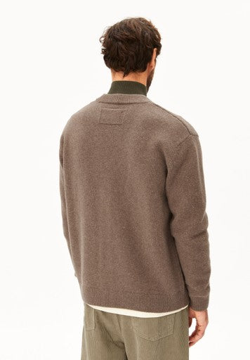 ARMEDANGELS MEN REC WOOL KNIT JACKET