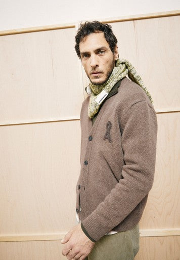 ARMEDANGELS MEN REC WOOL KNIT JACKET