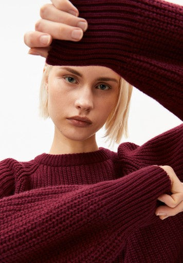 ARMEDANGELS WOMEN RIB KNIT SWEATER Strick Pullover