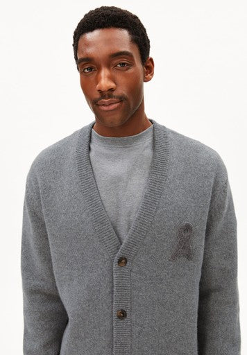 ARMEDANGELS MEN REC WOOL KNIT JACKET