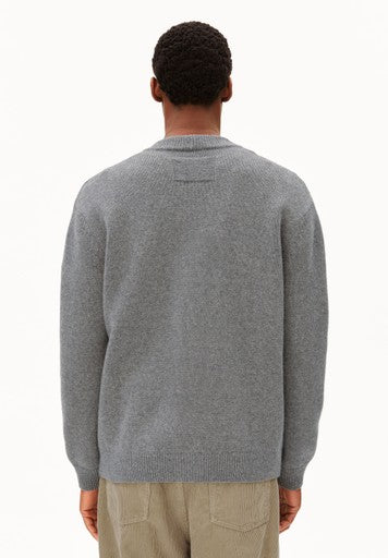 ARMEDANGELS MEN REC WOOL KNIT JACKET