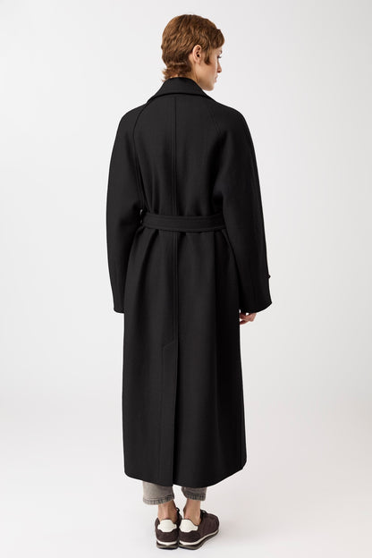 Langer Chen  Walkmantel mit Revers Mäntel Women