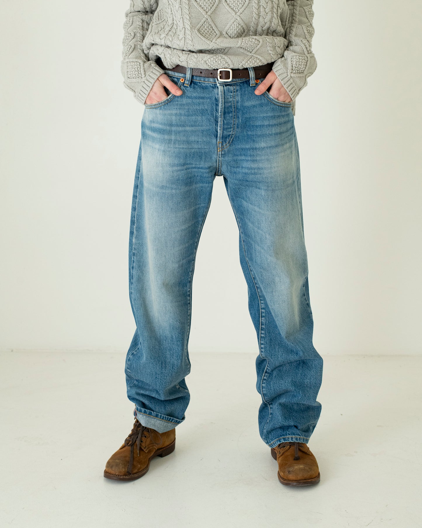PEPPINO PEPPINO SELVEDGE FIVE POCKETS UNISEX