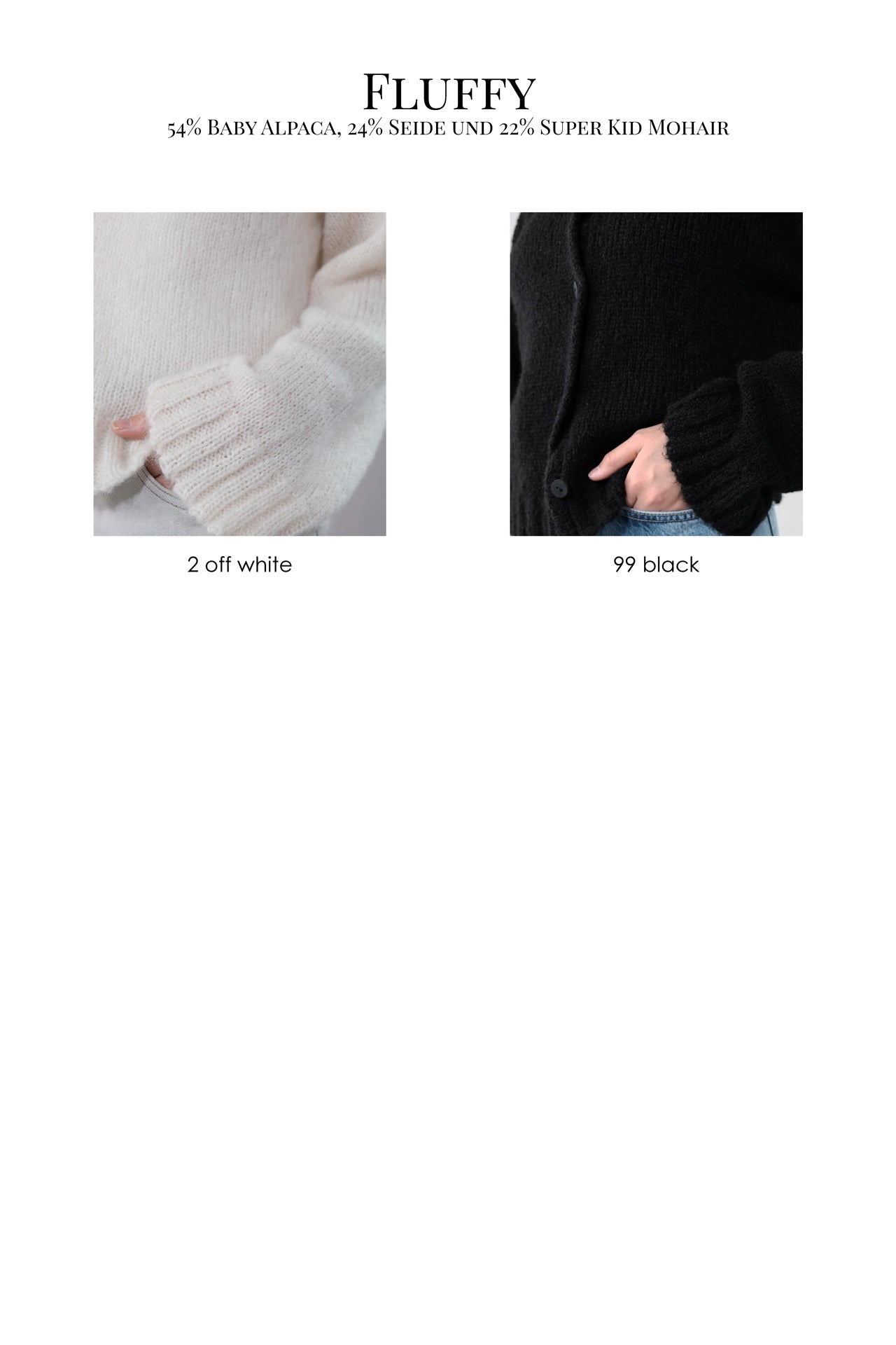 amon 1121506 fluffy puffed sleeve coat