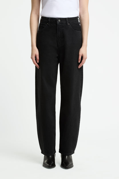 Kings of Indigo Jeans LEILA in HOLO BLACK USED