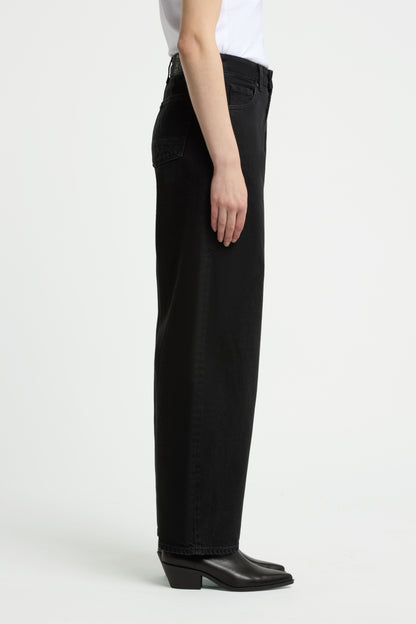 Kings of Indigo Jeans LEILA in HOLO BLACK USED