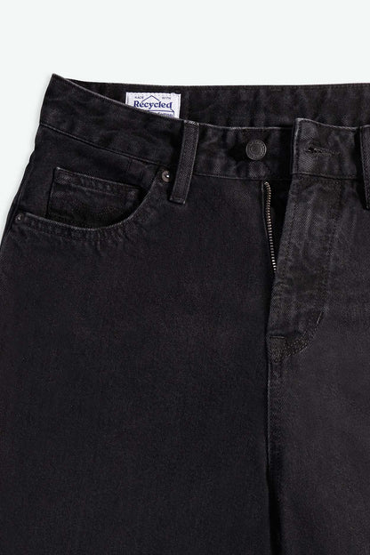 Kings of Indigo Jeans LEILA in HOLO BLACK USED