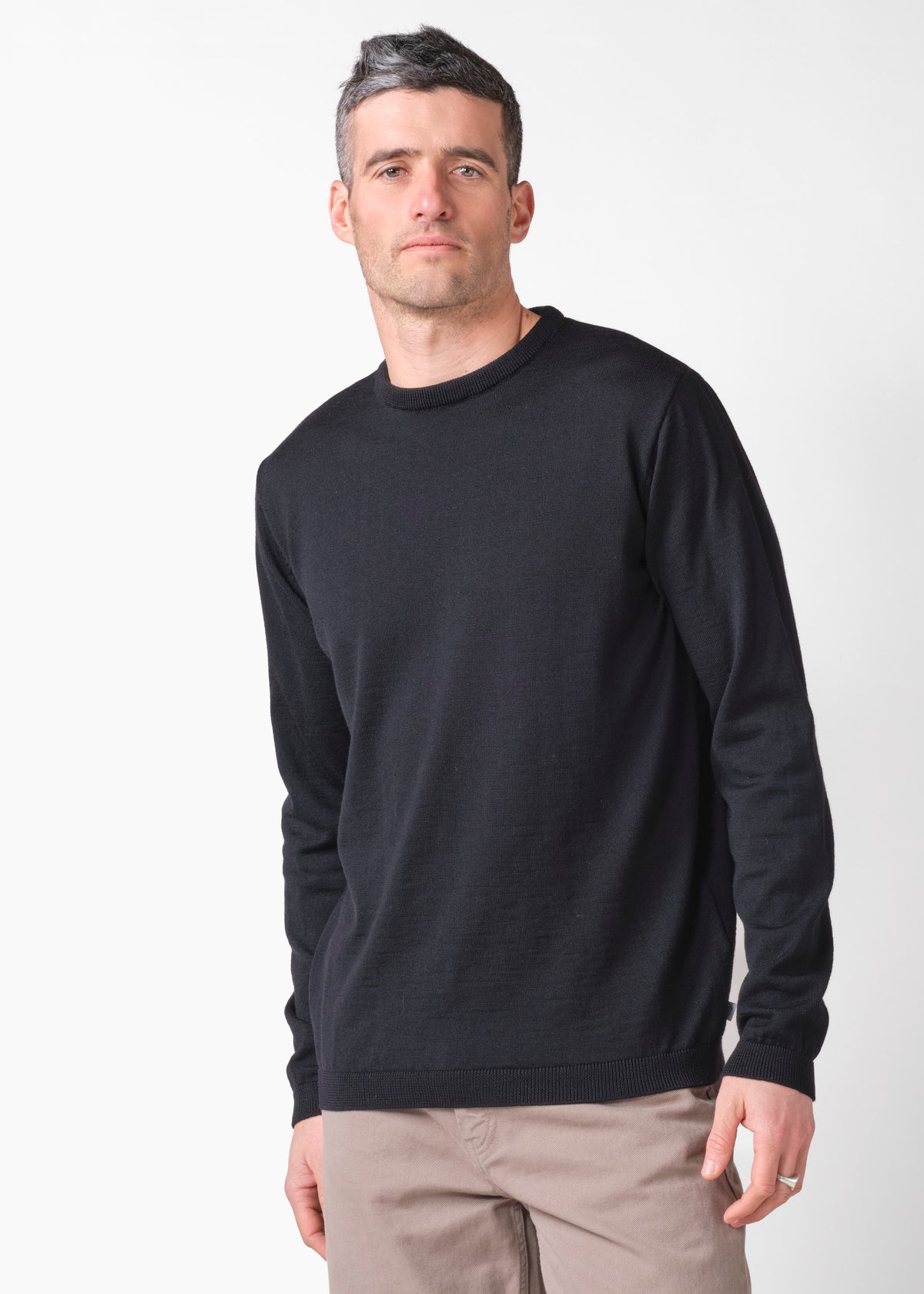 Klitmøller  Men  Mens basic merino knit  Knitted sweaters