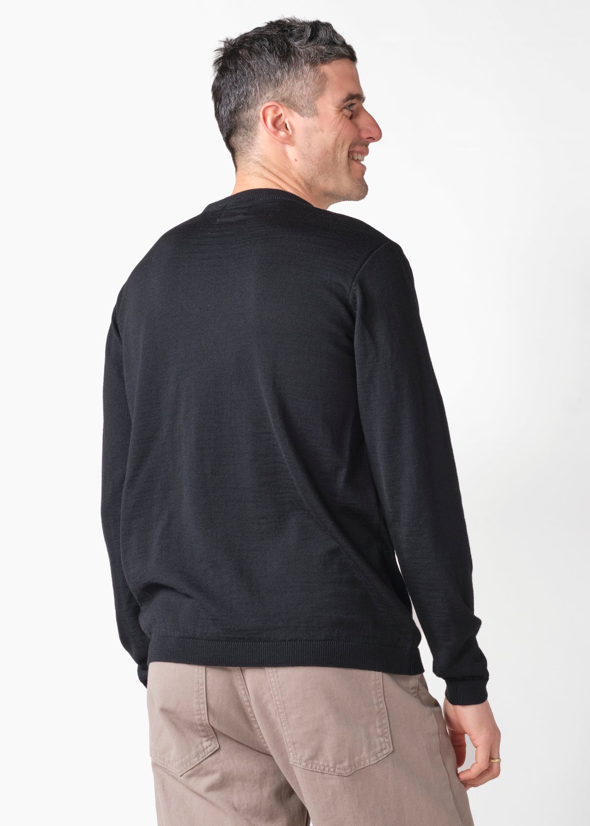 Klitmøller  Men  Mens basic merino knit  Knitted sweaters