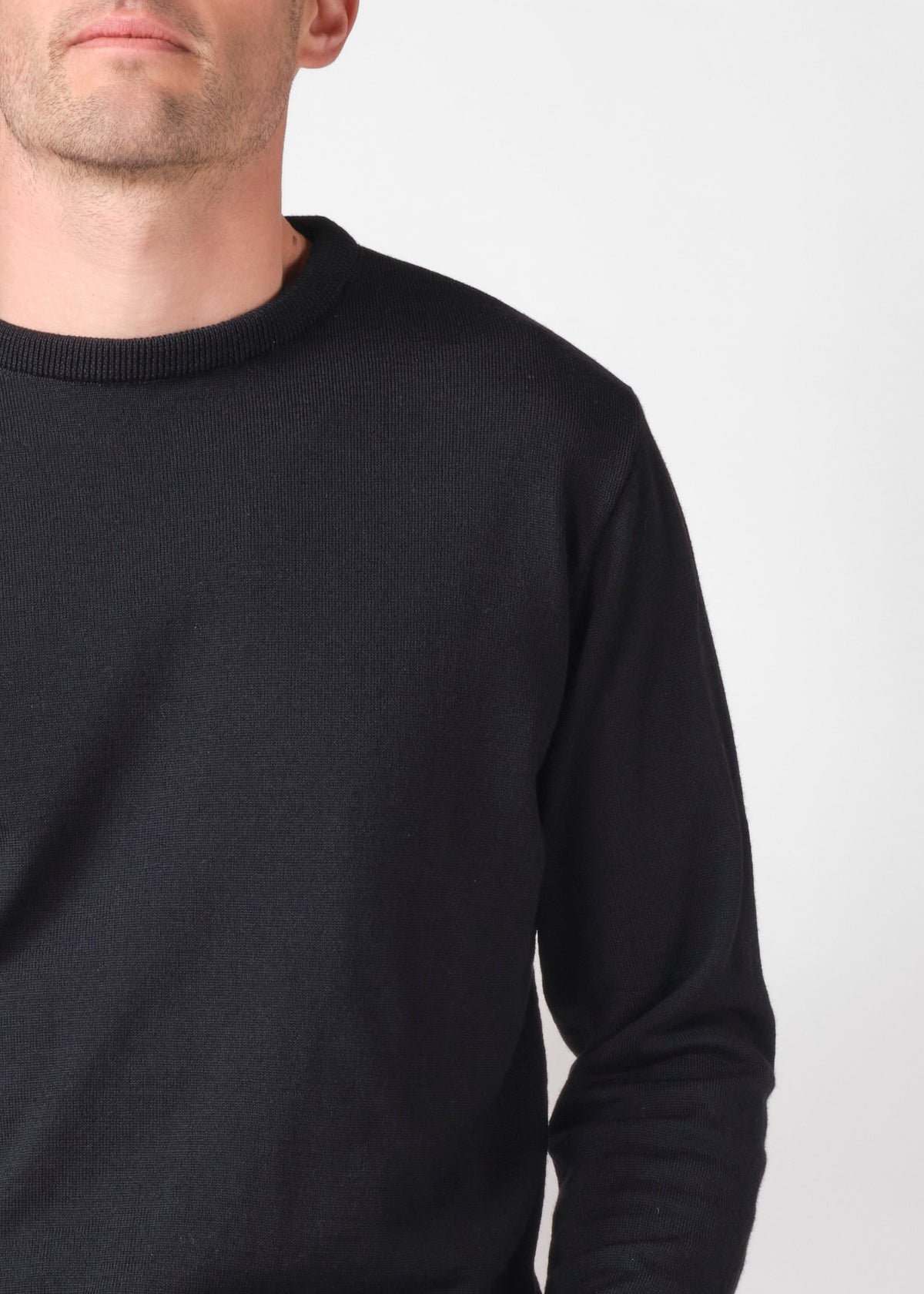 Klitmøller  Men  Mens basic merino knit  Knitted sweaters