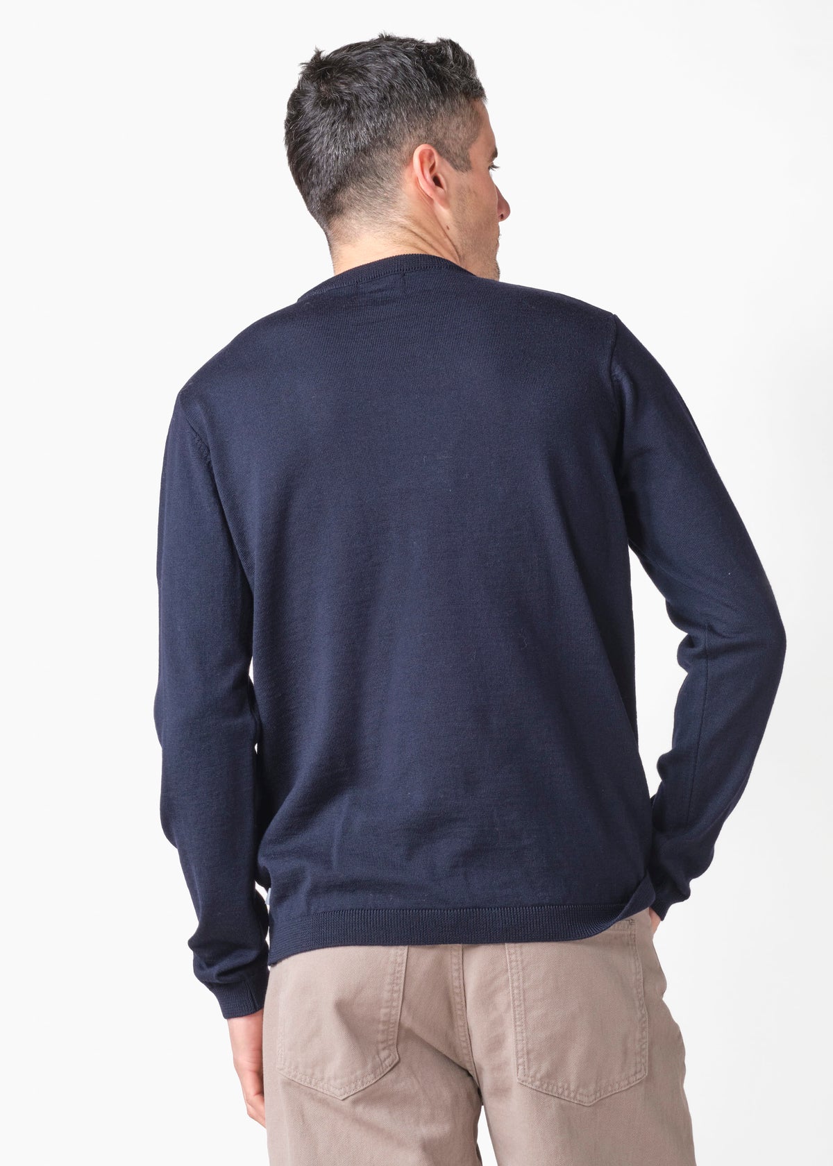 Klitmøller  Men  Mens basic merino knit  Knitted sweaters