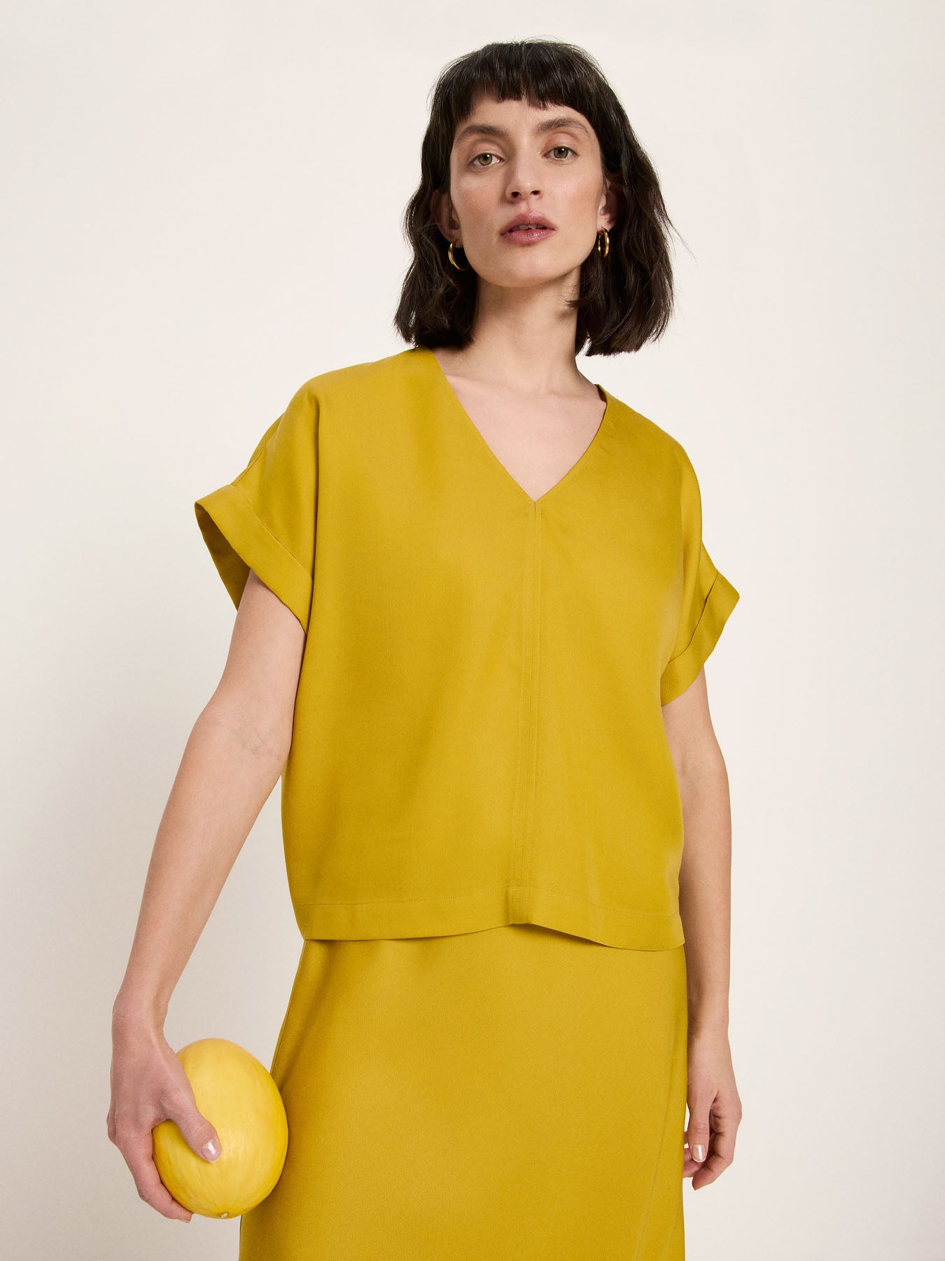 LANIUS 14181 Blusenshirt aus TENCEL™