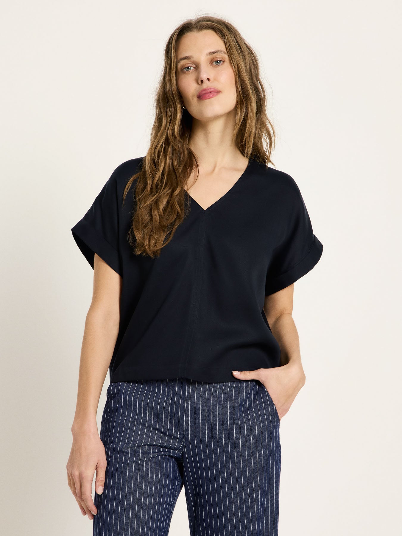 LANIUS 14181 Blusenshirt aus TENCEL™