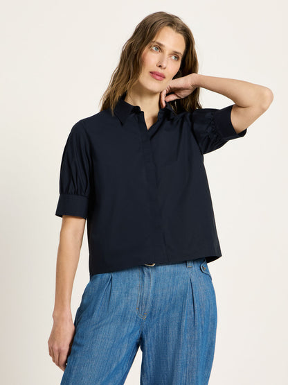 LANIUS 14576 Bluse mit Puffärmeln
