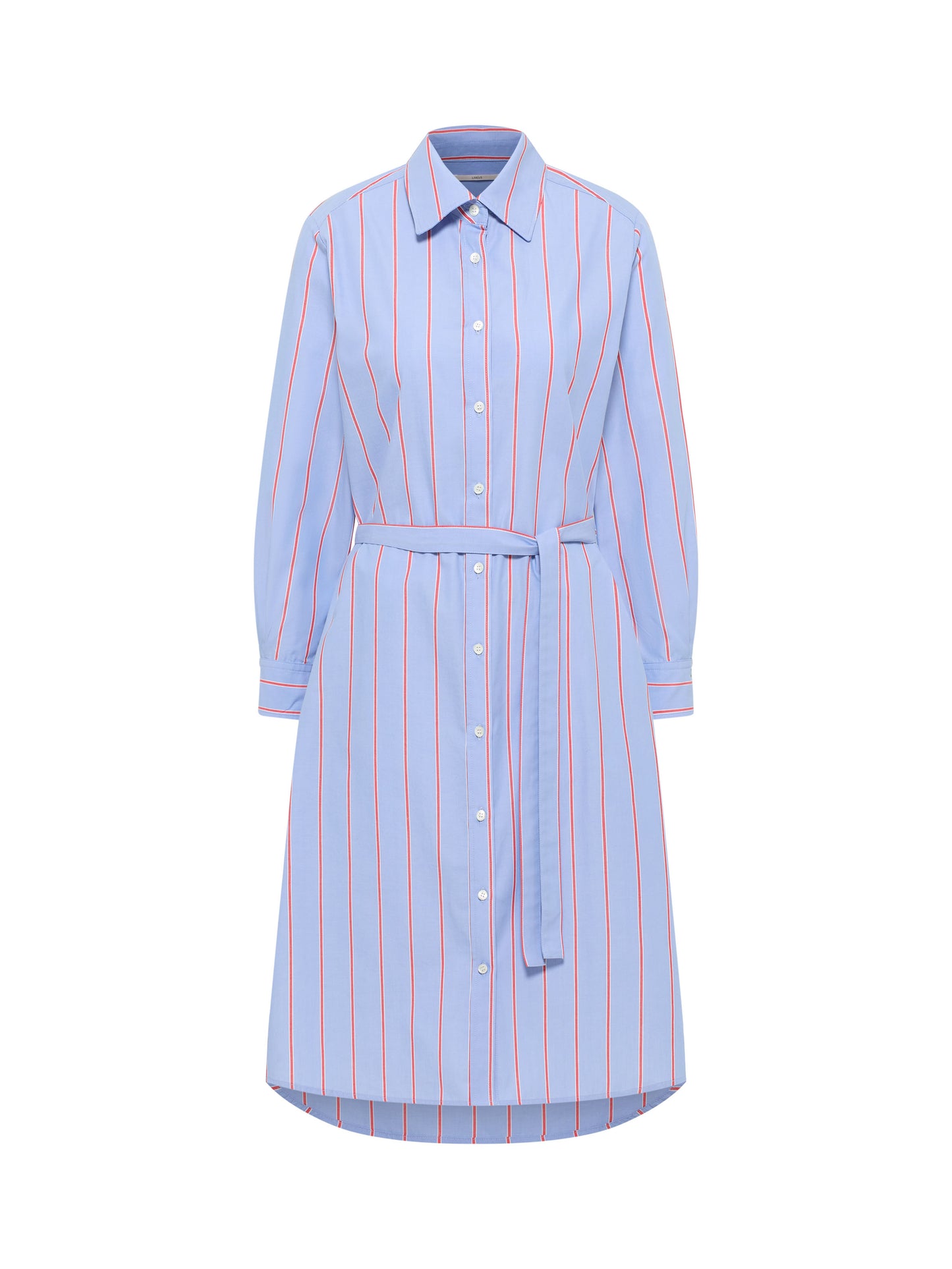 LANIUS 14626 Streifen-Midikleid