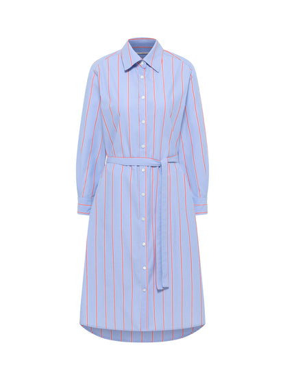 LANIUS 14626 Streifen-Midikleid