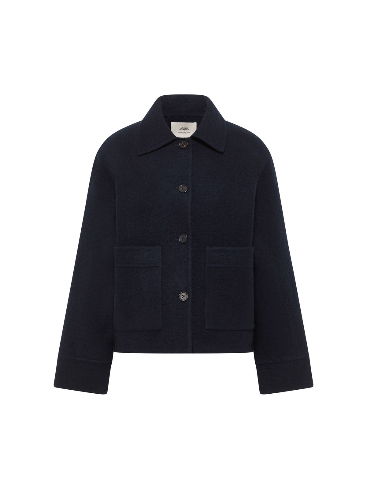 LANIUS Doubleface Jacke 100% Virgin wool
