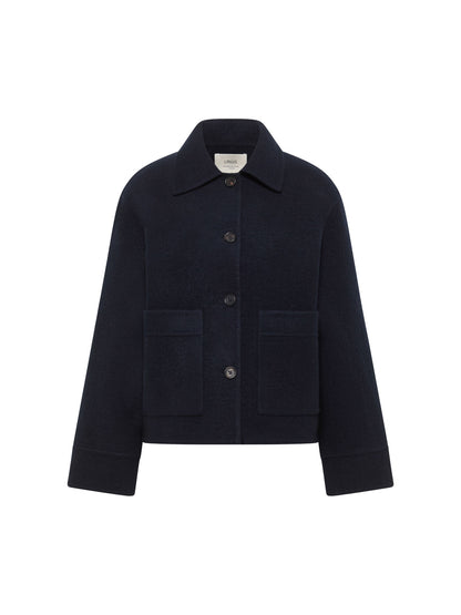 LANIUS Doubleface Jacke 100% Virgin wool