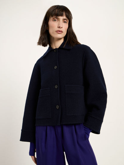 LANIUS Doubleface Jacke 100% Virgin wool