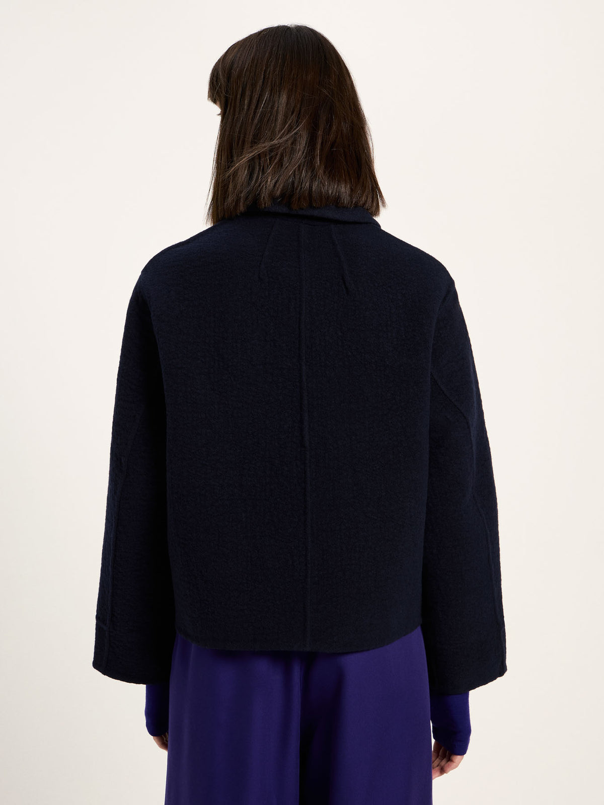 LANIUS Doubleface Jacke 100% Virgin wool