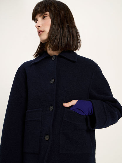 LANIUS Doubleface Jacke 100% Virgin wool