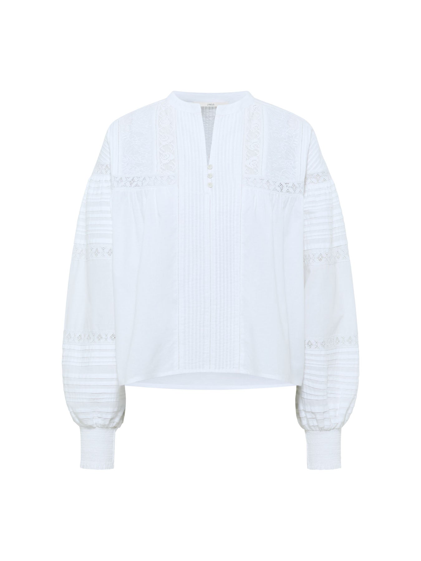 LANIUS Spitzenbluse  100% Cotton (kbA)