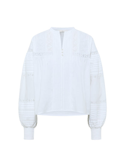 LANIUS Spitzenbluse  100% Cotton (kbA)