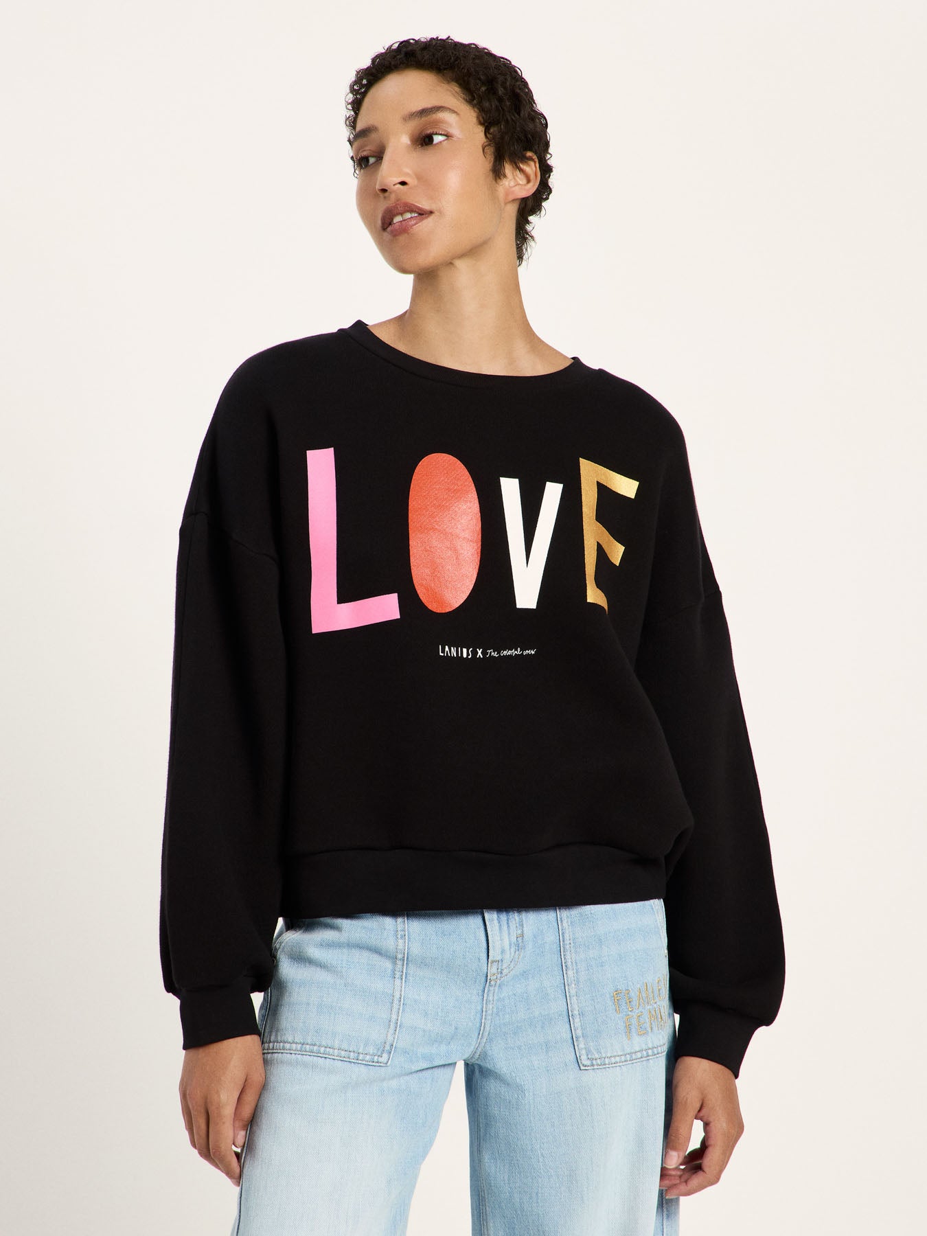 LANIUS Statementsweatshirt  LOVE
