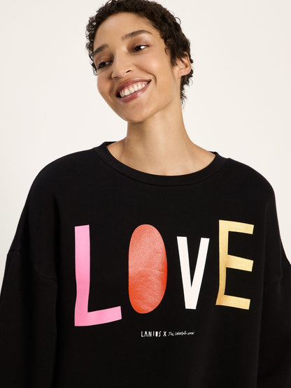 LANIUS Statementsweatshirt  LOVE