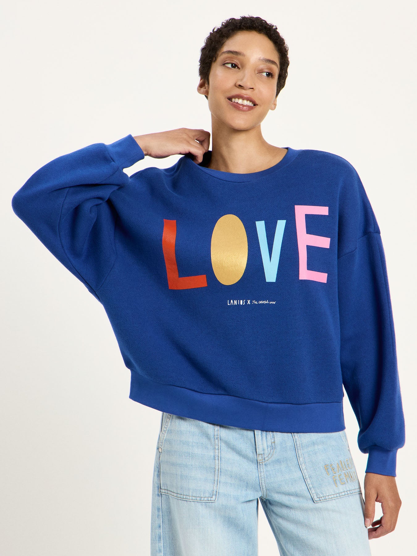 LANIUS Statementsweatshirt  LOVE