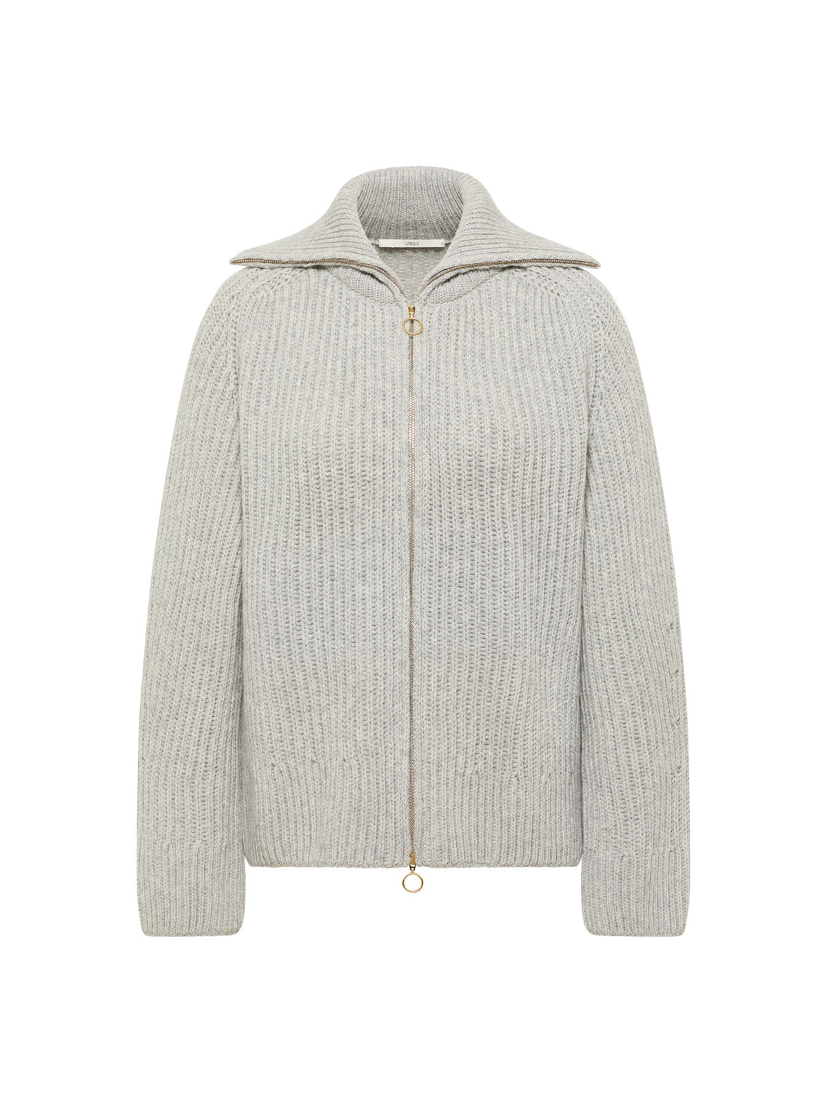 LANIUS Strickjacke in Rippoptik