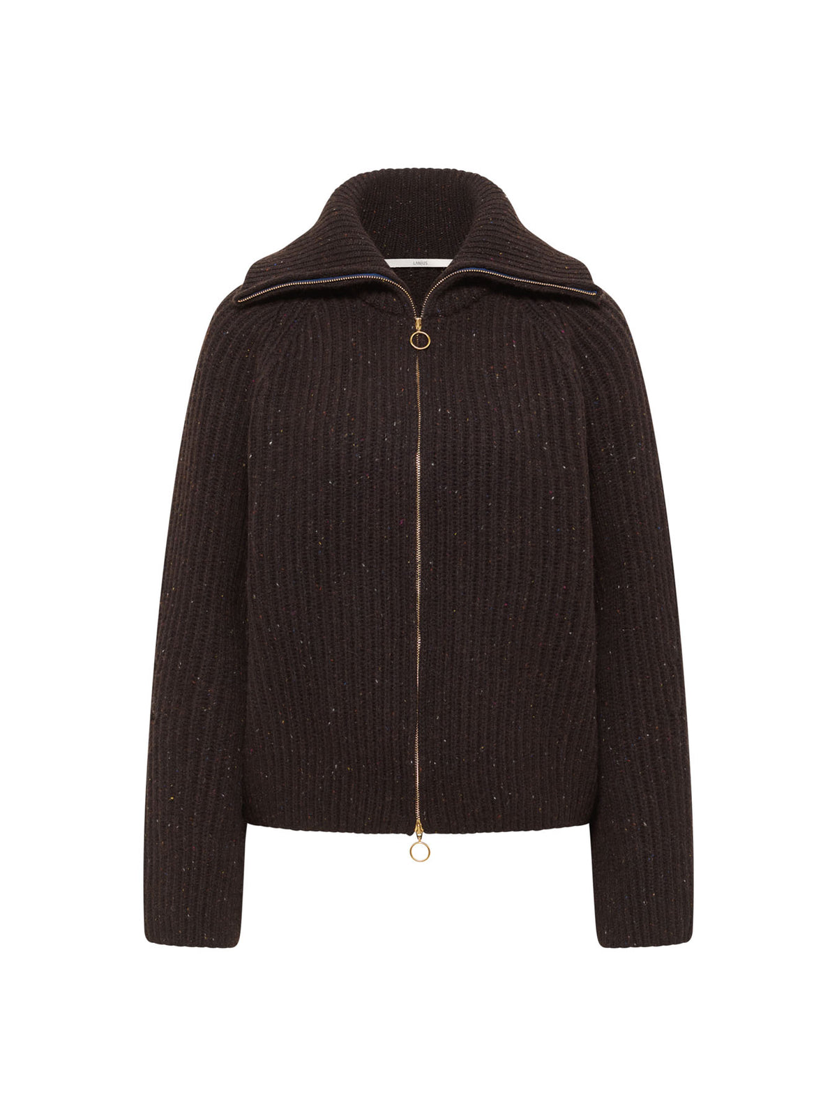 LANIUS Strickjacke in Rippoptik