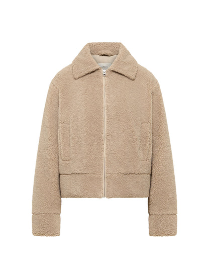 LANIUS Teddyjacke  100% Polyester (rec)