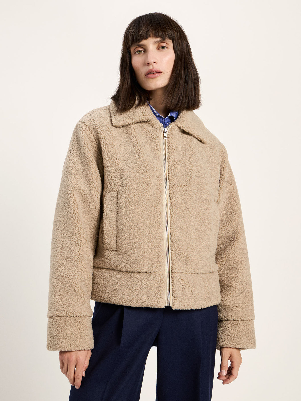LANIUS Teddyjacke  100% Polyester (rec)