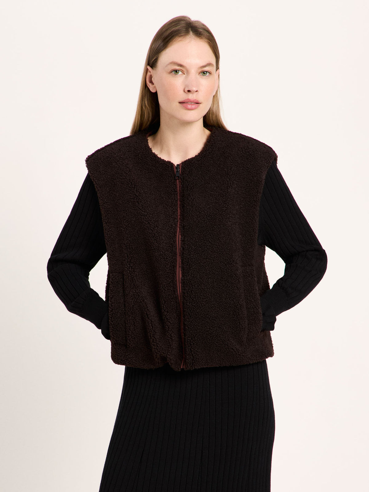 LANIUS Wende Weste  100% Polyester (rec)
