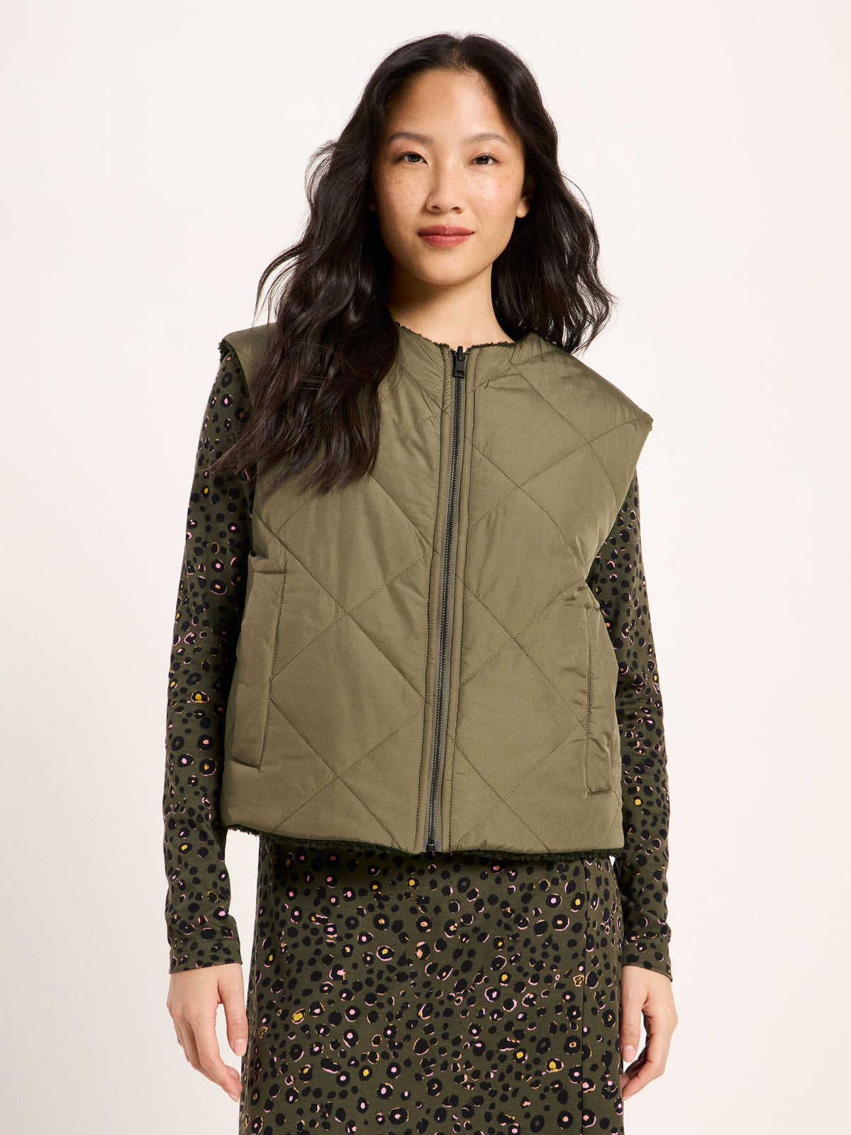 LANIUS Wende Weste  100% Polyester (rec)