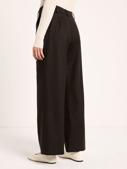 LANIUS Hose mit Bundfalte  100% Virgin wool (kbT)