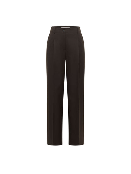 LANIUS Hose mit Bundfalte  100% Virgin wool (kbT)