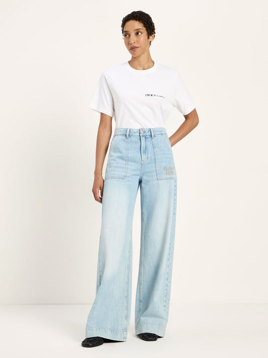 LANIUS Wide Jeans "TIDE"  100% Cotton (kbA)